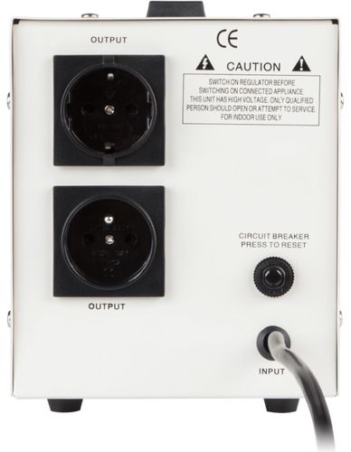 Sprieguma stabilizators vienai fāzei 230Vac 1000VA URZ3412 5901890019057