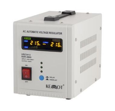 Vienas fāzes sprieguma stabilizators 230Vac 2000VA URZ3413 5901890019064