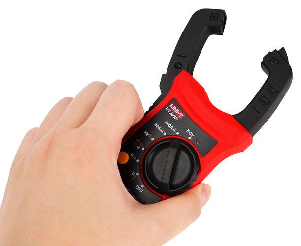 Strāvas mērīšanas knaibles UT203R CATII, CATIII, ar spriegumu, pretestību, frekvences mērīšanu, diodes pārbaudes funkciju, UNI-T UT203R 6935750520390