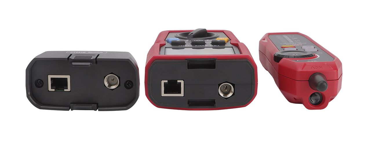 Kabeļu testeris UTP , FTP, SSTP; Kabeļa garuma tests 500 m, POE noteikšana, Ethernet portu tests, koaksiālais, UNIT. UT685B KIT 6935750568507