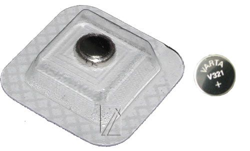 Sudraba oksīda baterija V321 (SR65, D321, GP321, SR616SW) 1.55V 13mAh Varta V321 4008496245857; 4008496272792