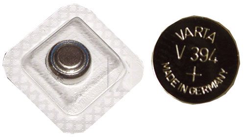 Baterija sudraba oksīda 1.55V V394 (SR45) VARTA V394 4008496245826; 4008496273850