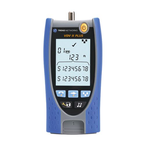 VDV II Plus - datu kabeļu verifikators ar AnyWARE Cloud Reporting, Trend Networks R158008 5056310403036