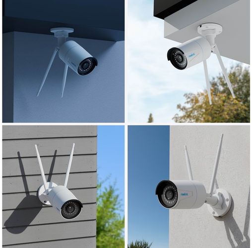 Bezvadu Wi-Fi kamera W320, BULLET, 5MP, IP67, 2,4GHz + 5GHz, H264, MicroSD līdz 256GB W320 6975253982196