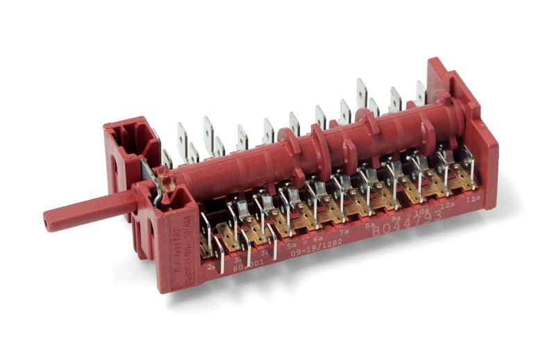 Selektora slēdzis GOTTAK 801001, 19HE074, 8044793 HANSA, AMICA krāsnij W4-41166/HA