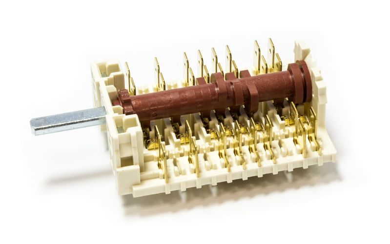 Pārslēdzējs 8061791, 8008101, 11HE242 10 pozīciju HANSA, AMICA virtuves plītij W4-41173/HA 8014025067056