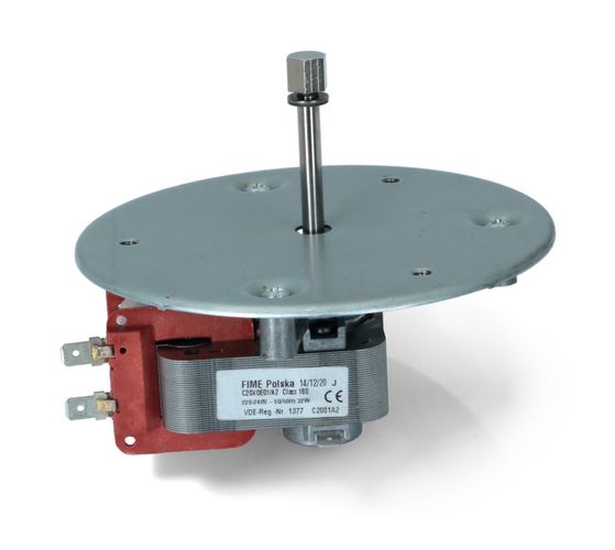 Ventilatora motors mikroviļņu krāsnij universālais, ass garums 37.5mm W4-43004/UNI