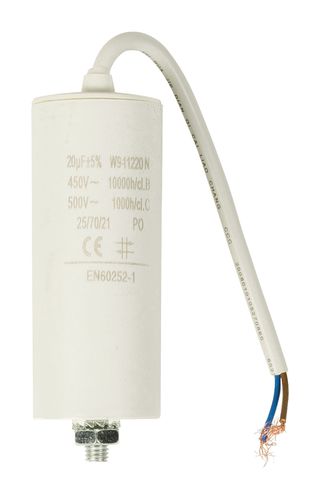 Capacitor 20.0uf / 450 V + cable W9-11220N 5412810231898