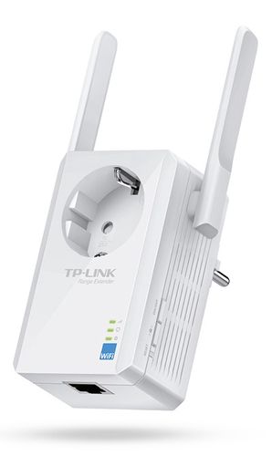 Wi-Fi atkārtotājs ar iebūvētu strāvas kontaktligzdu, b / g / n 300 Mbit / s 1xRJ45, TP-LINK TL-WA860RE 6935364071158