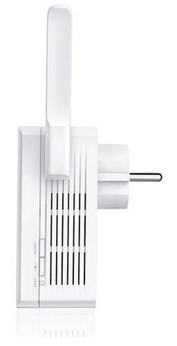 Wi-Fi atkārtotājs ar iebūvētu strāvas kontaktligzdu, b / g / n 300 Mbit / s 1xRJ45, TP-LINK TL-WA860RE 6935364071158