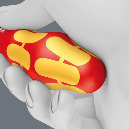 Skrūvgrieža rokturis maināmiem uzgaļiem VDE 003990 Wera WER/003990 4013288104359