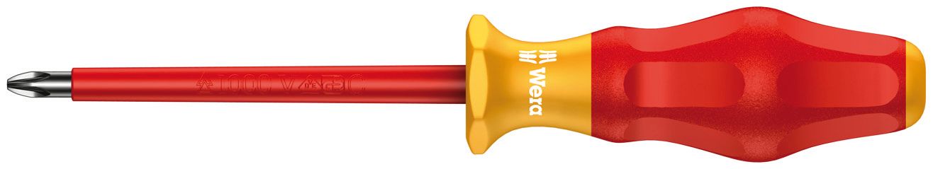 Skrūvgriezis elektriķiem VDE 1000V 1165i PZ 2x100mm 05031613001 Wera WER/031613 4013288110329