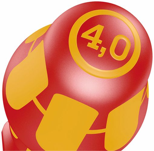 160 i SB VDE Izolēts skrūvgriezis rievotām skrūvēm 3,5x100 mm WER/100002 4013288181480