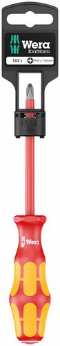162 i PH SB VDE Izolēts skrūvgriezis Phillips skrūvēm PH2x100mm 100012 Wera WER/100012 4013288181459
