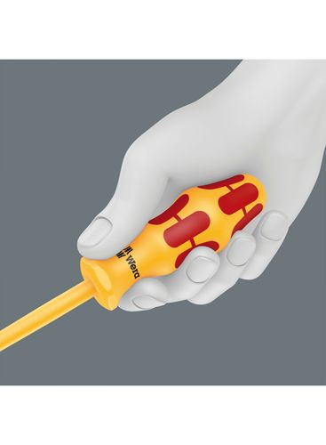 1065 i PZ VDE izolēts Kraftform Phillips skrūvgriezis PZ2x100mm 051613 Wera WER/051613