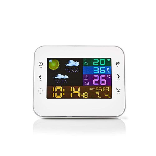 Weather Station | Indoor & Outdoor | Including wireless weather sensor | Weather forecast | Time display | LCD | Alarm clock function WEST402WT 5412810271887