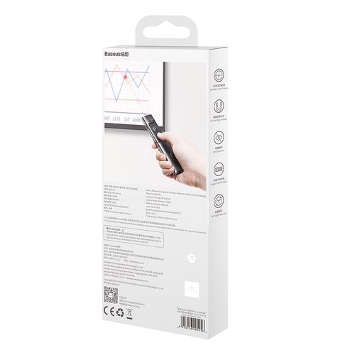 Bezvadu prezentētājs ar lāzera rādītāju USB/USB-C WKCD000013 6953156209404