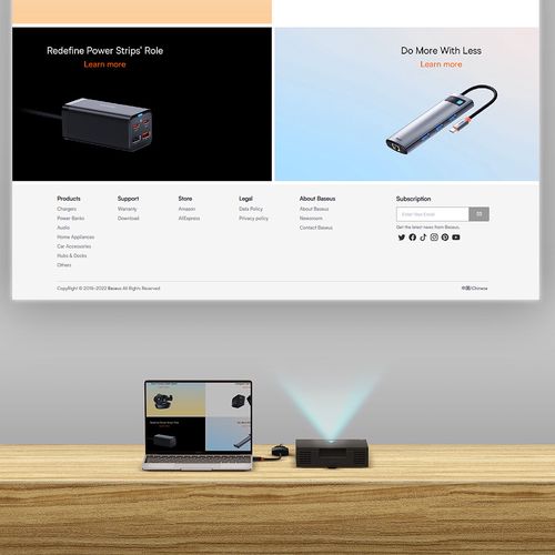 Pārveidotājs HDMI - VGA (tikai video, bez audio), melns BASEUS WKQX010001 6932172606145