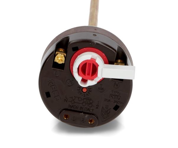 Termoregulators sildelementam  20A    90°C 6x260mm WP-232080/B 8014025000930