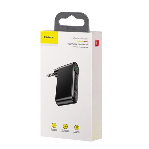 Bezvadu Bluetooth 5.0 uztvērējs ar AUX (3,5 mm) savienotāju WXQY010001 6932172626969