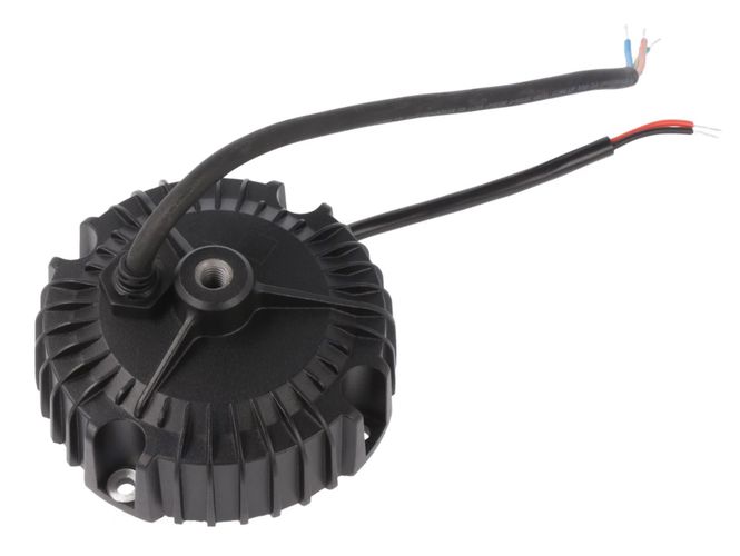 160 W konstantas jaudas LED avots 2850-4100 mA 34-56 V, regulējams, ar fiksētu maiņstrāvas kabeli, PFC, IP67, MEAN WELL XBG-160-A