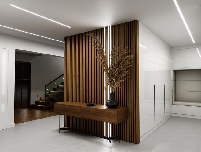 Светодиодный профиль, алюминий белый, встраиваемый, ZATI, 3м, LUMINES PROF-ZATI-3Mw