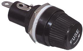 Drošinātājs 5x20mm ligzdas korpuss Ø13x37mm ZH-H-20 5901436711551