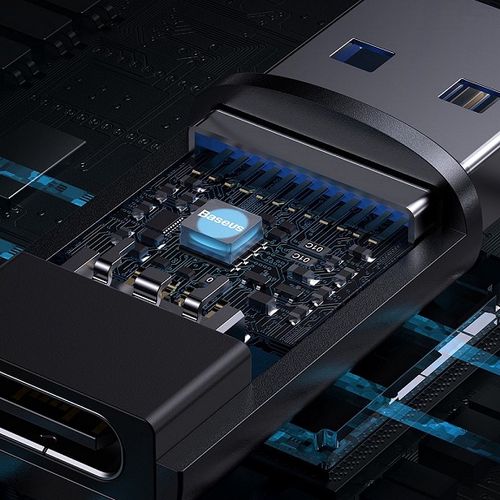 Adapteris USB3.1 A tp USB C ar OTG BASEUS ZJJQ000101 6932172605797