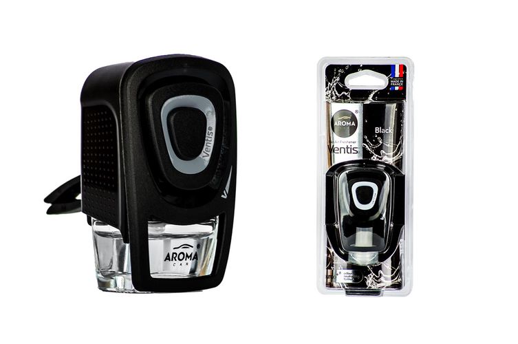 Car air freshener AROMA VENTIS BLACK, Aroma Car 5908241631043