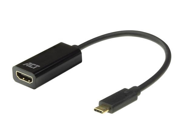 USB-C to HDMI female adapter - 4K @ 60 Hz - 0.15 m ACTAC7310 8716065491104; 8716065491104