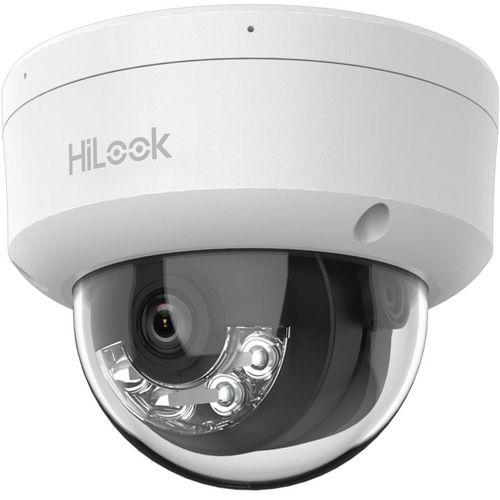 HiLook dome IPC-D120HA-LU F2.8  (white, 2 MP, 30 m. IR, 30 m. LED, Hybrid Light) TVKIPIPCD120HLUF28