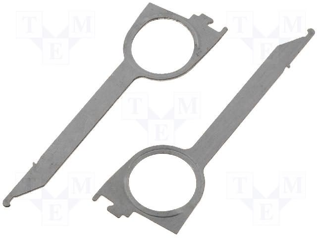 Atslēgas automagnetolas izņemšanai BECKER 2 gab. RAKTAS/BECKER