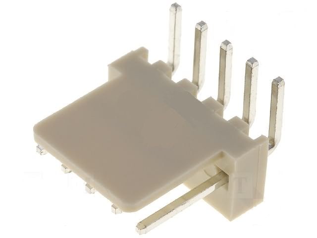 Spraudnis WF-05R 2.54mm 4kont. leņķa RoHS WF/05R-M