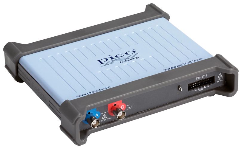 PicoScope 5243D MSO 100 MHz 2 kanālu osciloskops PQ150 799000000044