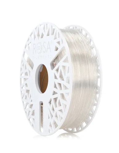 Filaments TPU 96A caurspīdīgs 1,75 mm 1kg Rosa3D TPU96A-CLEAR-1ROS 5907753136329