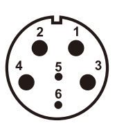 Kontaktligzda, spraudnis, kabelim SP21 6p. ārējā vītne WEIPU SP2111/P6