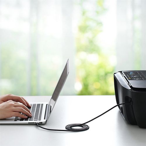 Printera kabelis  USB AM - BM 3m melns US135 UGREEN UGREEN/10351 6957303813513