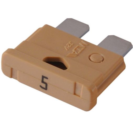 Drošinātājs plakans 5A, RoHS BT/PL/5A 5410329690199
