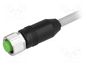 Connection lead; M12; PIN: 8; straight; 3m; plug; 30VAC; 2A; -20÷85°C MURR ELEKTRONIK 7000-17041-2950300