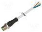 Connection lead; M12; PIN: 8; straight; 3m; plug; 30VAC; 2A; -20÷85°C MURR ELEKTRONIK 7000-17001-2920300