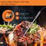 Nutikas toidutermomeeter nelja sondiga, kuni 300°C, Bluetooth TUYA / Smart Life BSS-SW-BBQ-A-EN 6974246475851