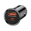Universaalne auto kiirlaadija USB 4.0 QC 4.0 ja USB-C PD 3.0 SCP, must CCALL-YS01 6953156221314; 6953156286535