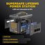 Kilnojama energijos stotelė 1000W 230V AC, 1408Wh, 3xAC VTOMAN JUMP1000
