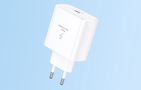 Foneng EU62 USB-C 45W mains charger + USB-C cable (white), Foneng EU62 45W/WhiteC