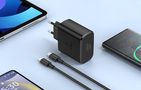 Foneng EU62 USB-C 45W power charger + USB-C to lightning cable (black), Foneng EU62 45W/BlackL