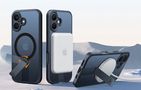 Torras Pstand Spin Case for iPhone 16 Plus (Black), Torras X00RP157002