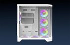 Darflash FT418 PRO computer case + 7 aRGB fans (white), Darkflash FT418 PRO White