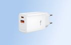 Wall charger XO CE16, 45W, 1x USB-C, 1x USB-A, XO CE16