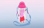 Bidon 500ml Świnka Peppa PP09060 KiDS Licensing, KiDS Licensing PP09060