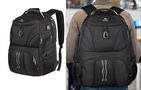 Matein 17'' laptop travel backpack 1211 Black, Matein 1211